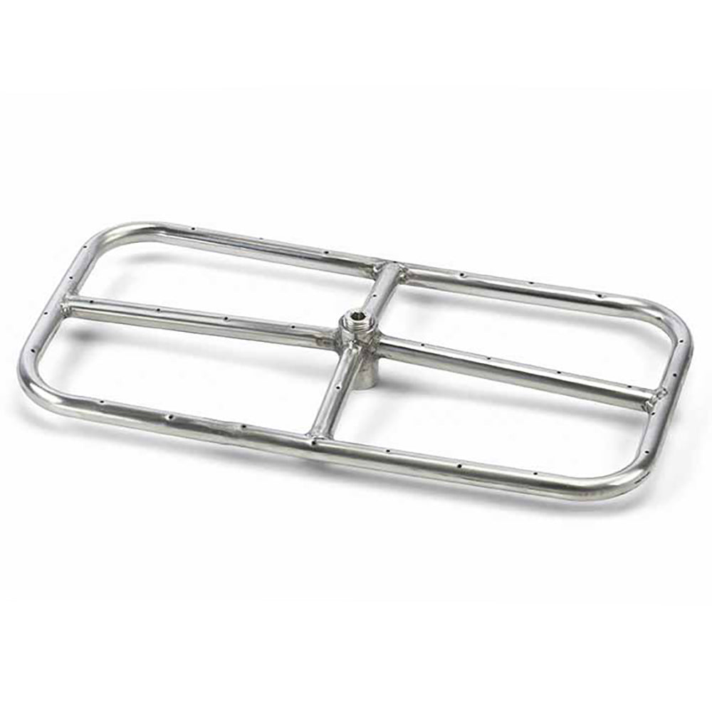 HPC Fire Rectangle Stainless Steel Fire Pit Burners