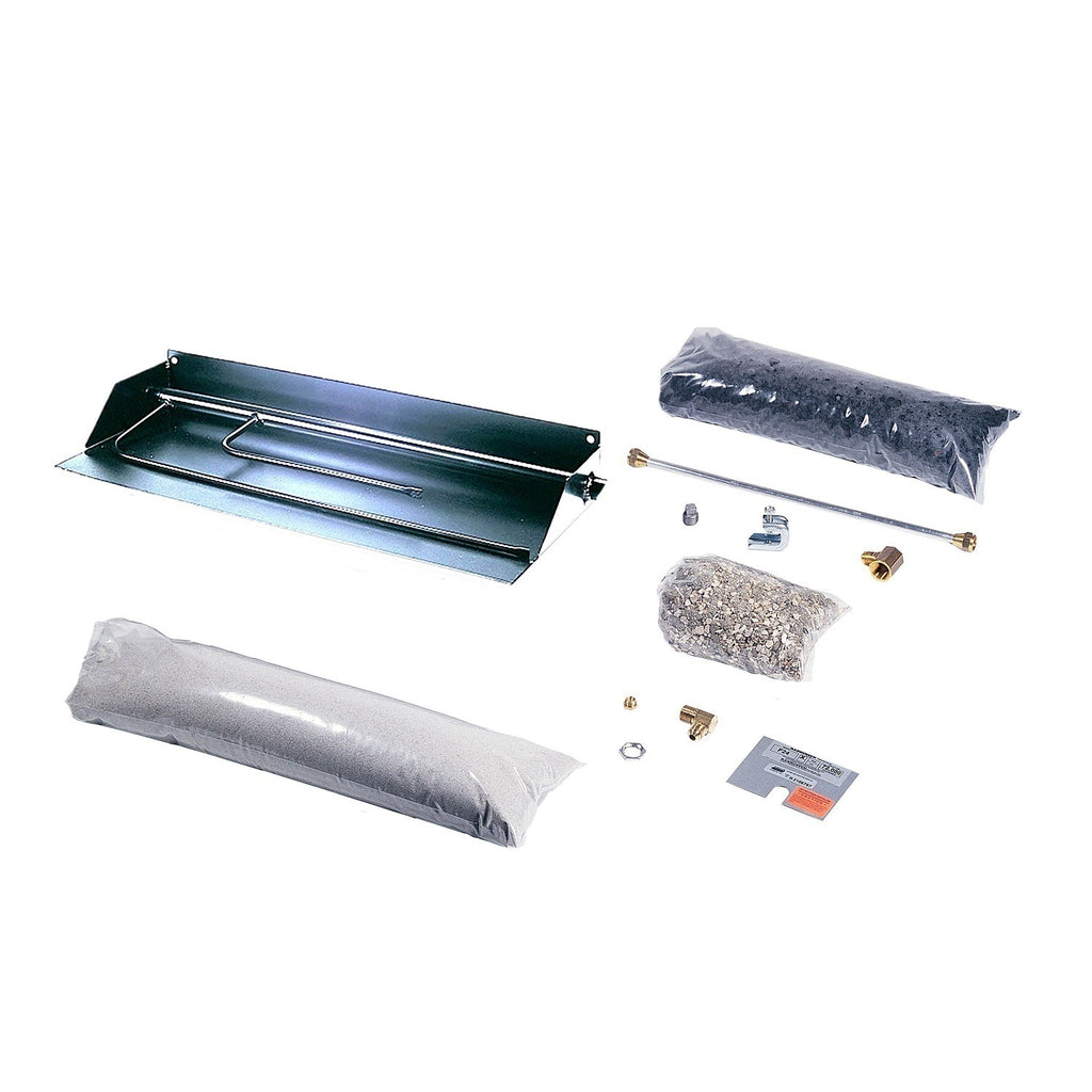 Rasmussen FX-SS Flaming Ember XTRA Vented Fireplace Burner Kit