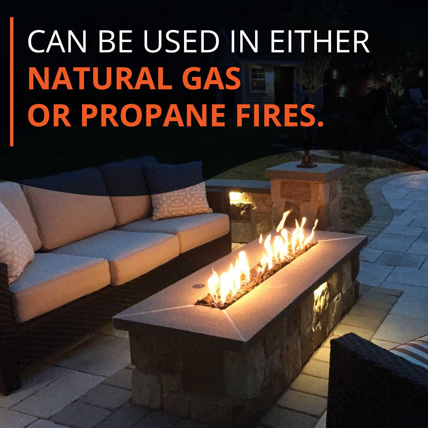 HPC Fire 1/4 Inch Decorative Fire Glass, 10 Pounds, Bronze