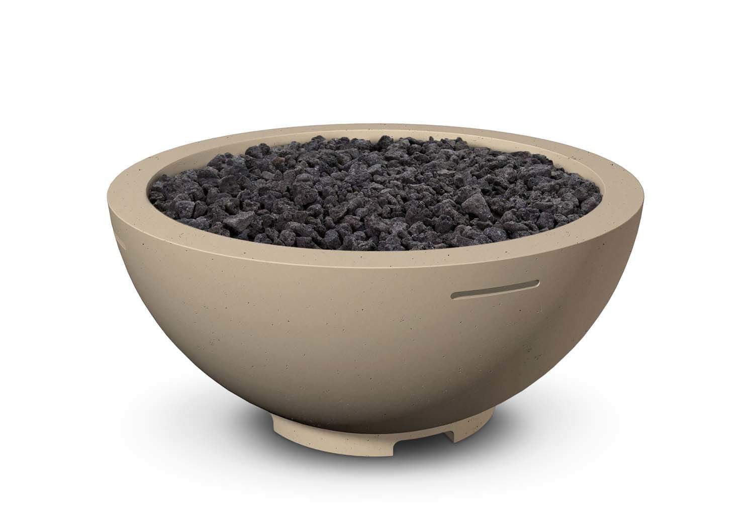 American Fyre Designs 32-Inch Round GFRC Gas Fire Bowl