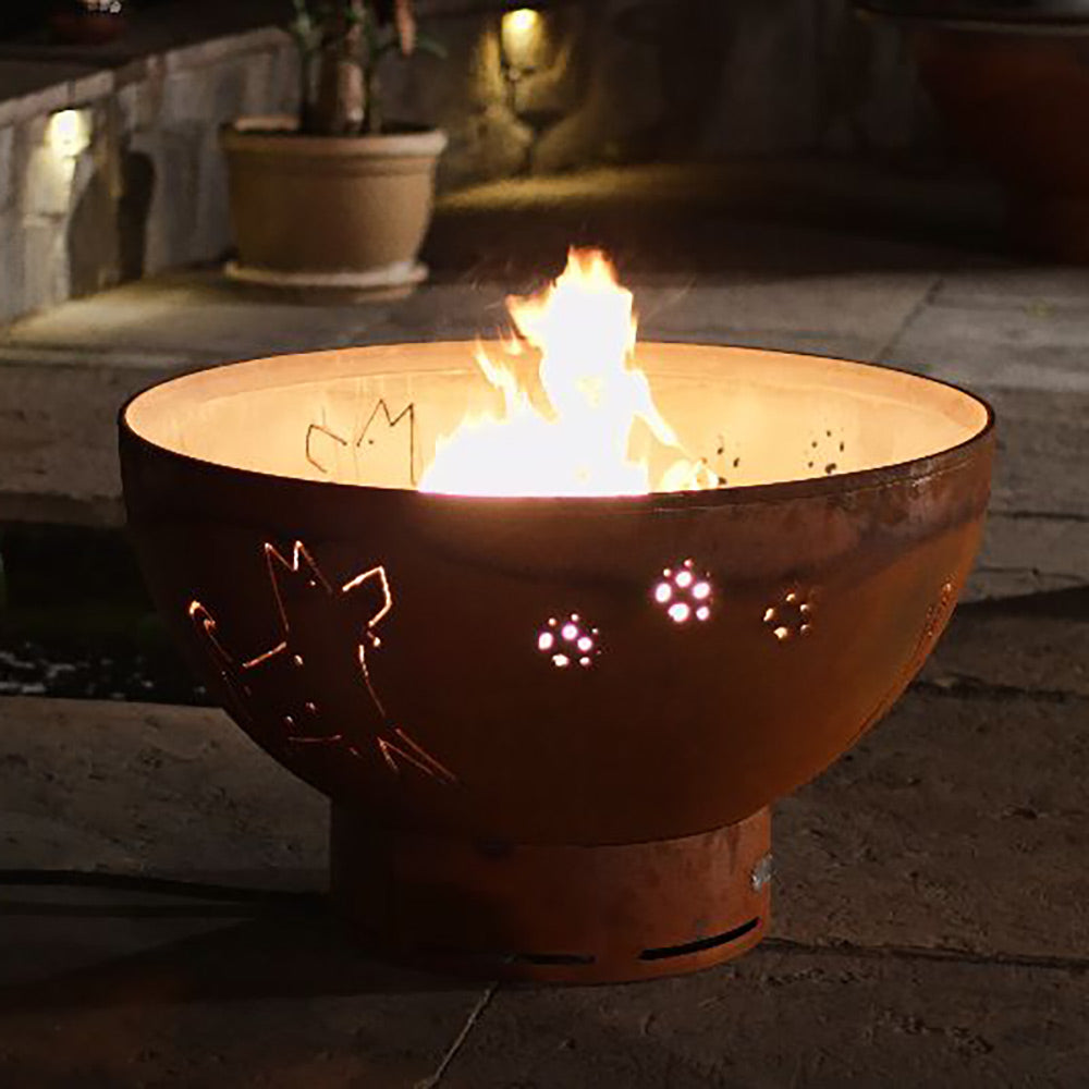 Fire Pit Art Funky Dog Fire Pit - Thumbnail 5