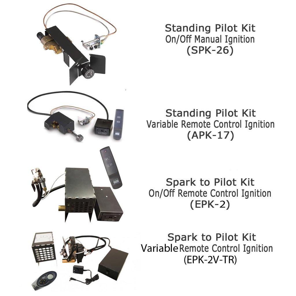 Real Fyre G31 Vented Gas Fireplace 3-Tiered Burner