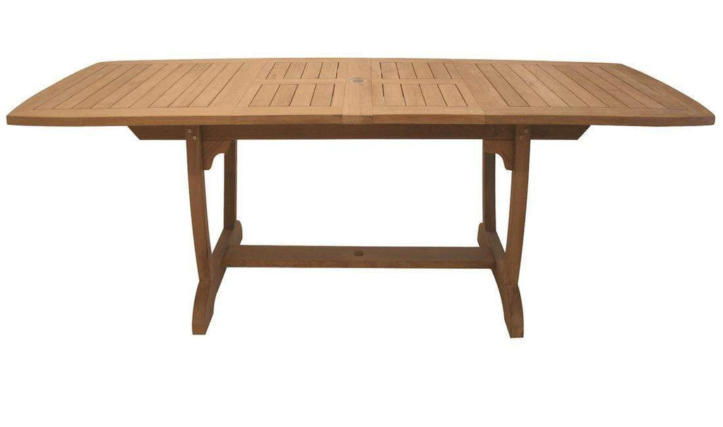Royal Teak Collection GALA Gala Double Leaf Expansion Teak Table