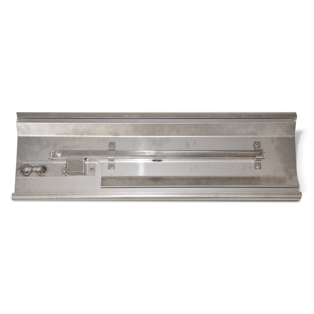 Grand Effects LIAUT12xxOM Linear Outer Mount Stainless Steel Electronic Ignition Gas Fire Pit Burner