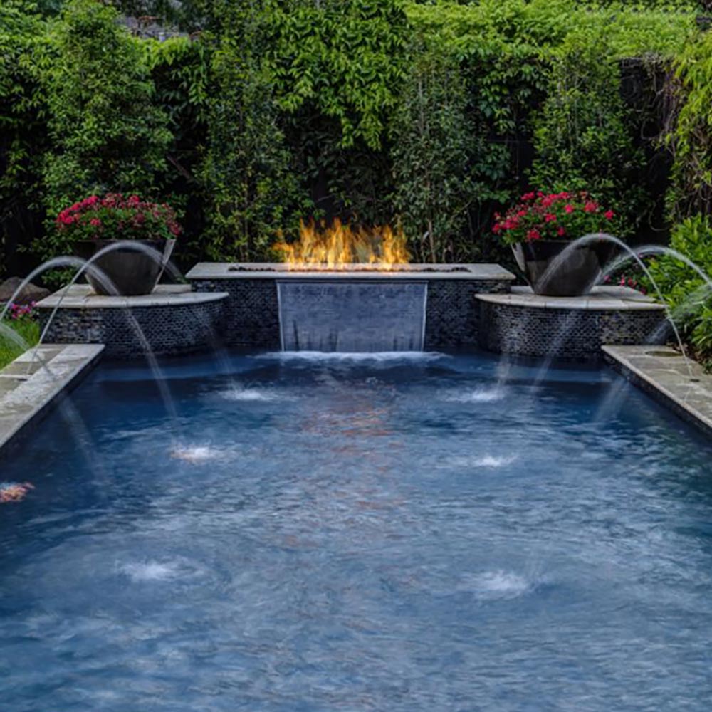 Grand Effects LIAUT12xxIM Linear Inner Mount Stainless Steel Electronic Ignition Gas Fire Pit Burner