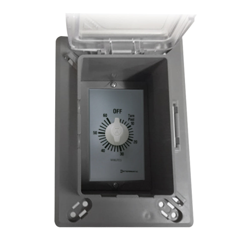 Grand Effects Commercial Grade 60-Minute Automatic Shut-Off Rotary Clock Timer