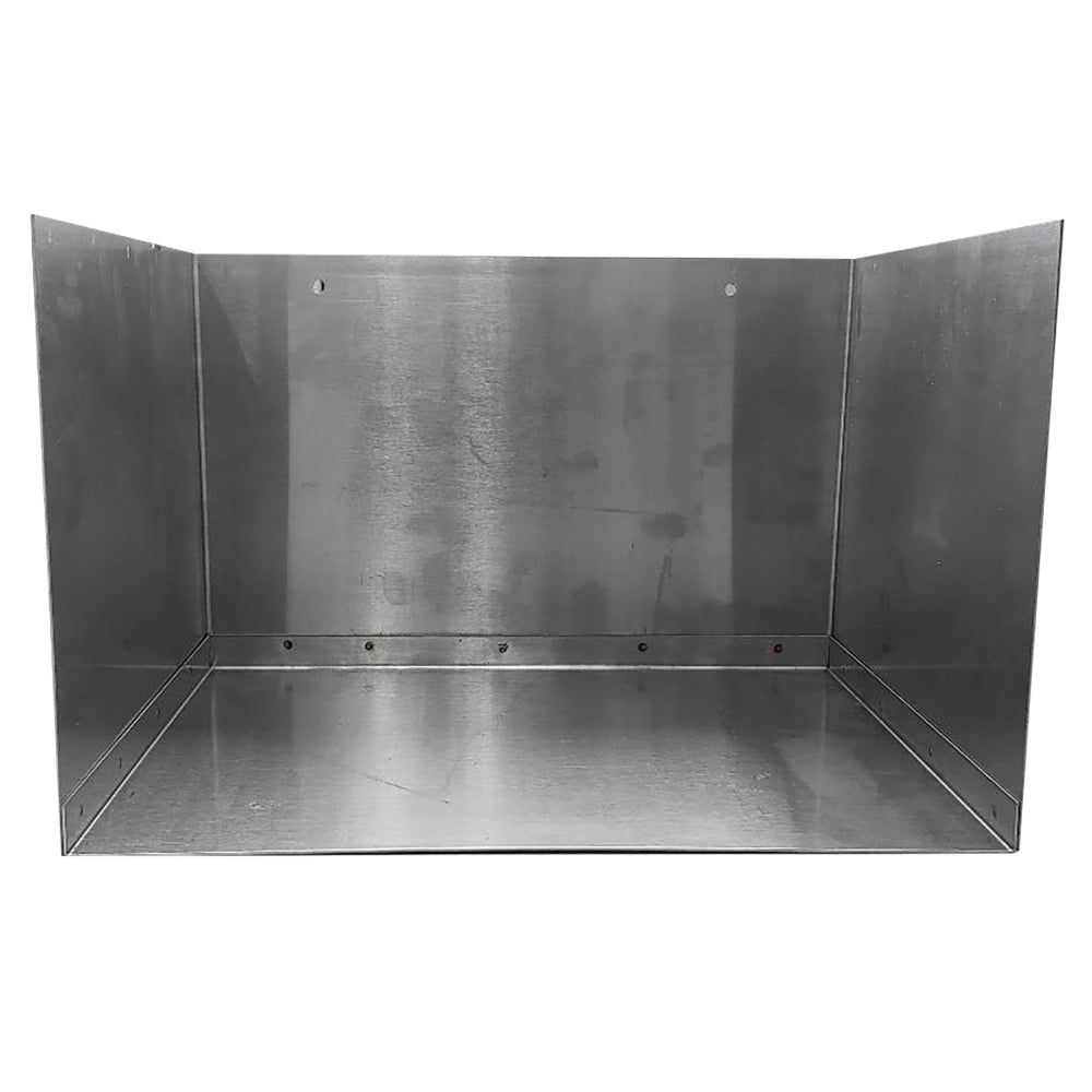 Grand Effects Stainless Steel Sub Panel Cover for Linear Gas Fire Pit Burner