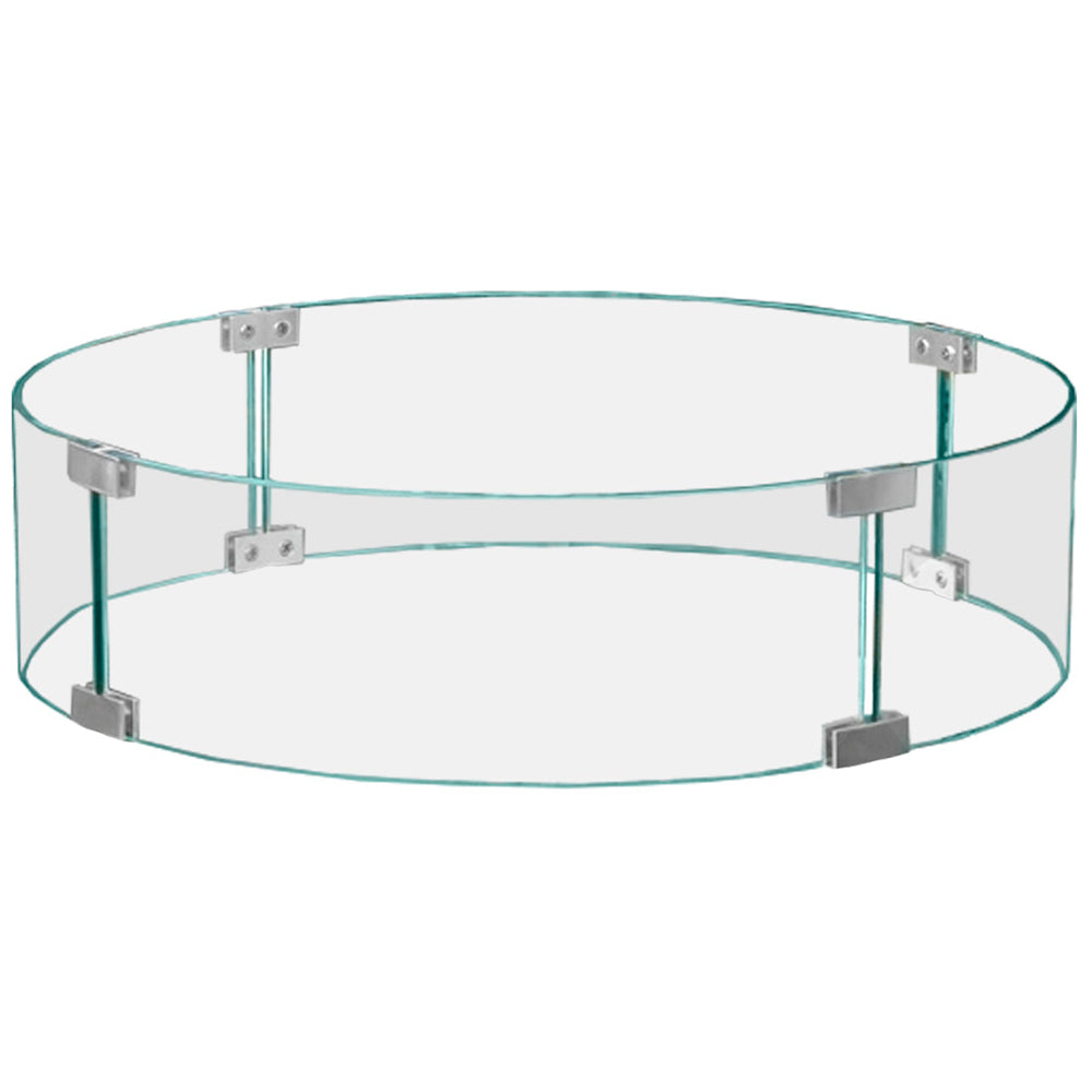 Firegear GWSR Round Tempered Glass Wind Guard