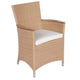 Royal Teak Collection HEFW Helena Deep Seating Full Weave Wicker Chair