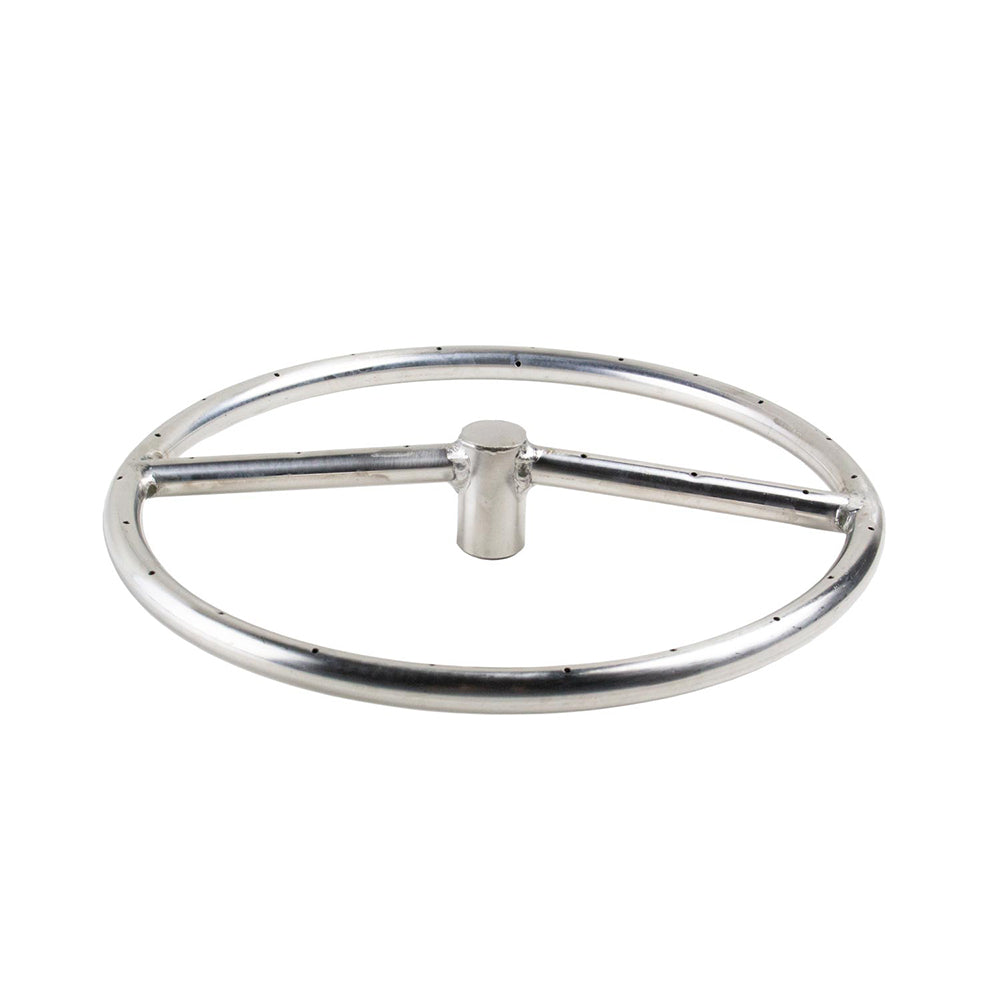 HPC Fire Round Stainless Steel Fire Pit Burners