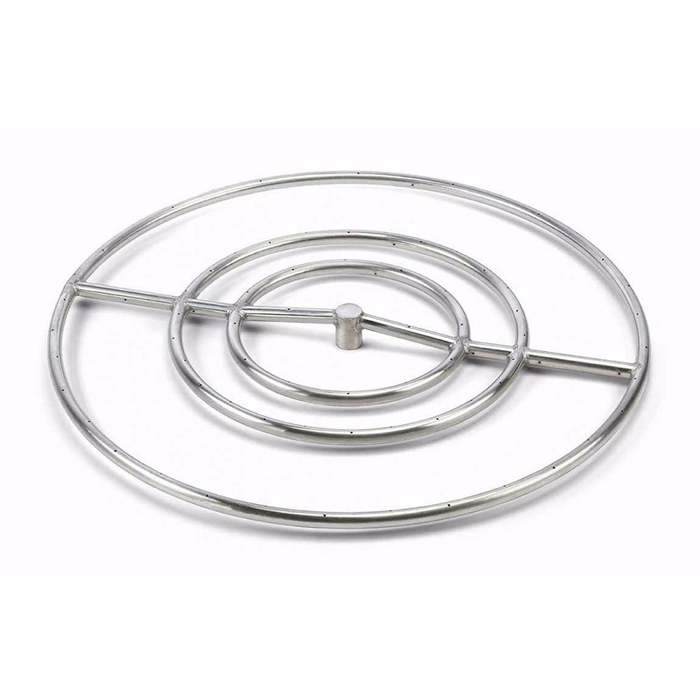 HPC Fire Round Stainless Steel Fire Pit Burners