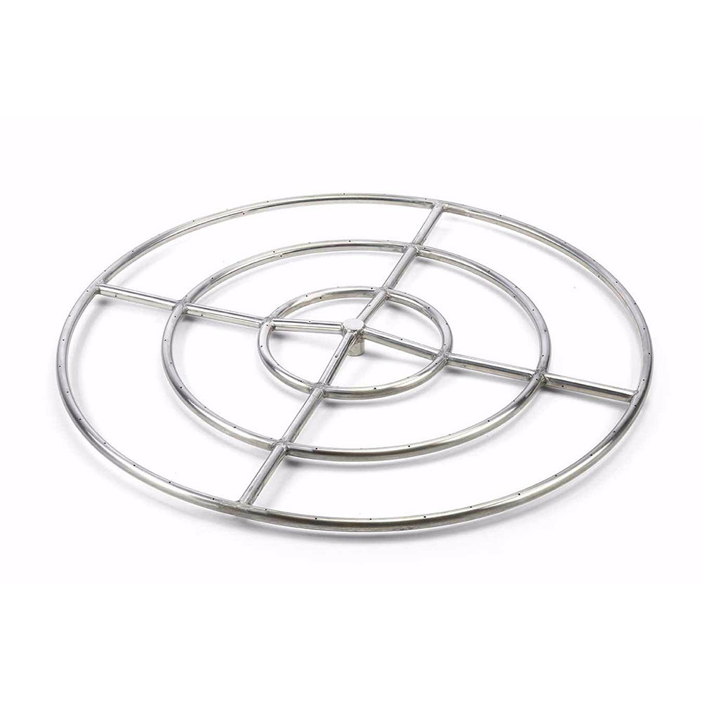 HPC Fire Round Stainless Steel Fire Pit Burners