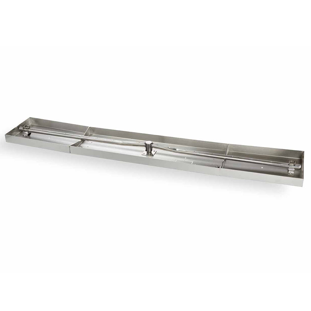 HPC Fire Drop-In Fire Pit Burner Pan, Linear Interlink - Burner Included