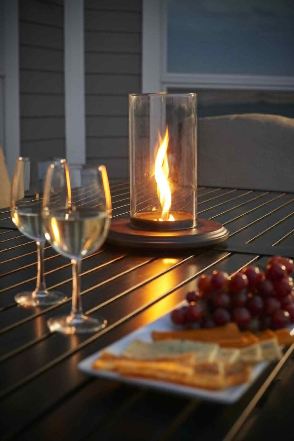 The Outdoor GreatRoom Company Intrigue Gas Table Top Fire Pit