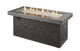 The Outdoor GreatRoom Company KL-SC Key Largo Fire Pit, Supercast, 25.5x54-Inches