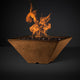 Slick Rock KRL22S Ridgeline Series 22-Inch Square Fire Pit