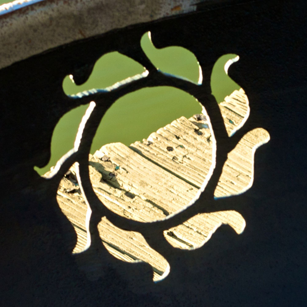 Fire Pit Art Kokopelli Wood Fire Pit