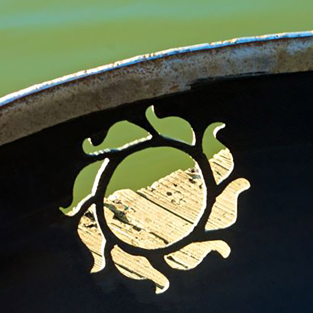 Fire Pit Art KOKOC Kokopelli Gas Fire Pit