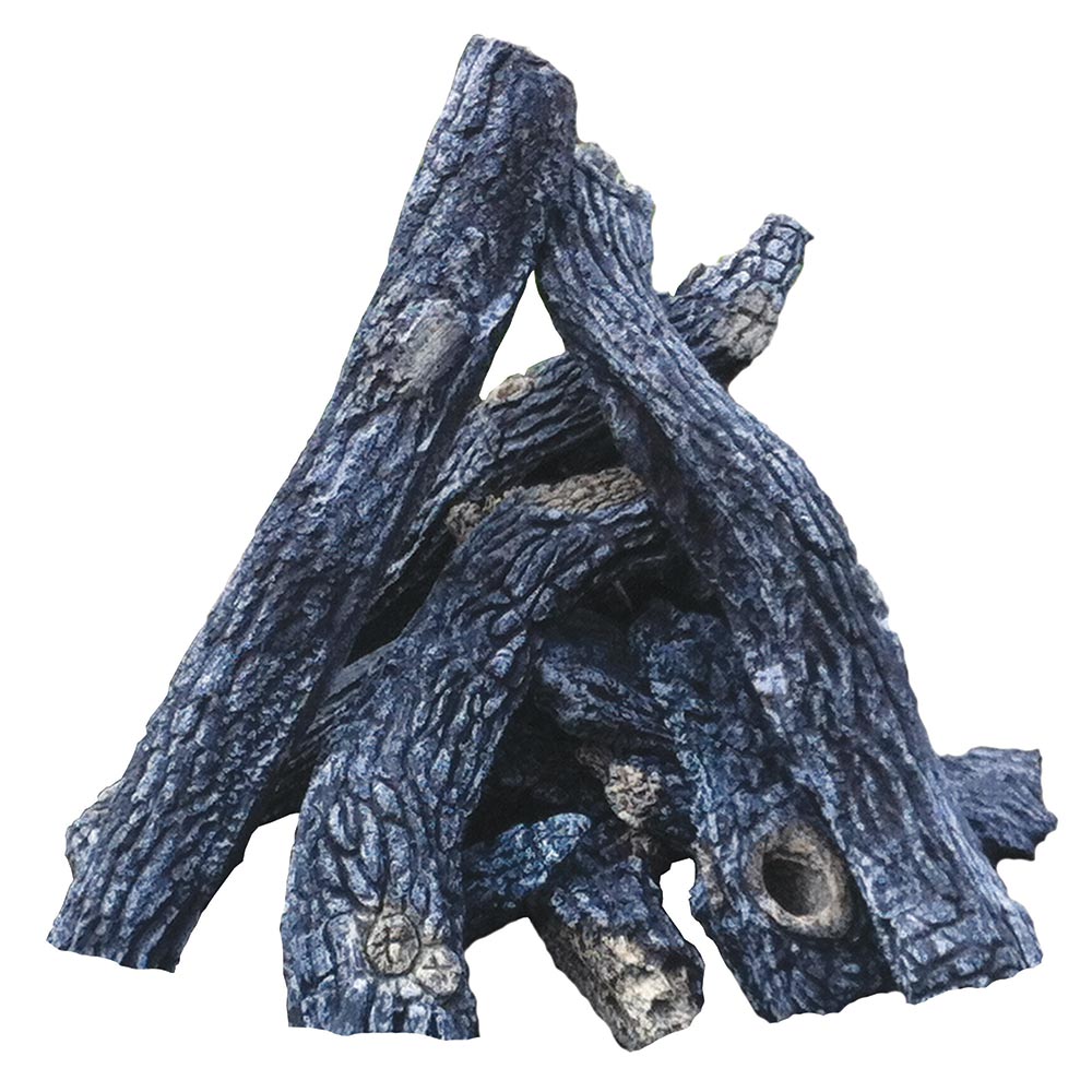Firegear Sedona Refractory Log Set for Outdoor Fire Features, 19-Piece Set
