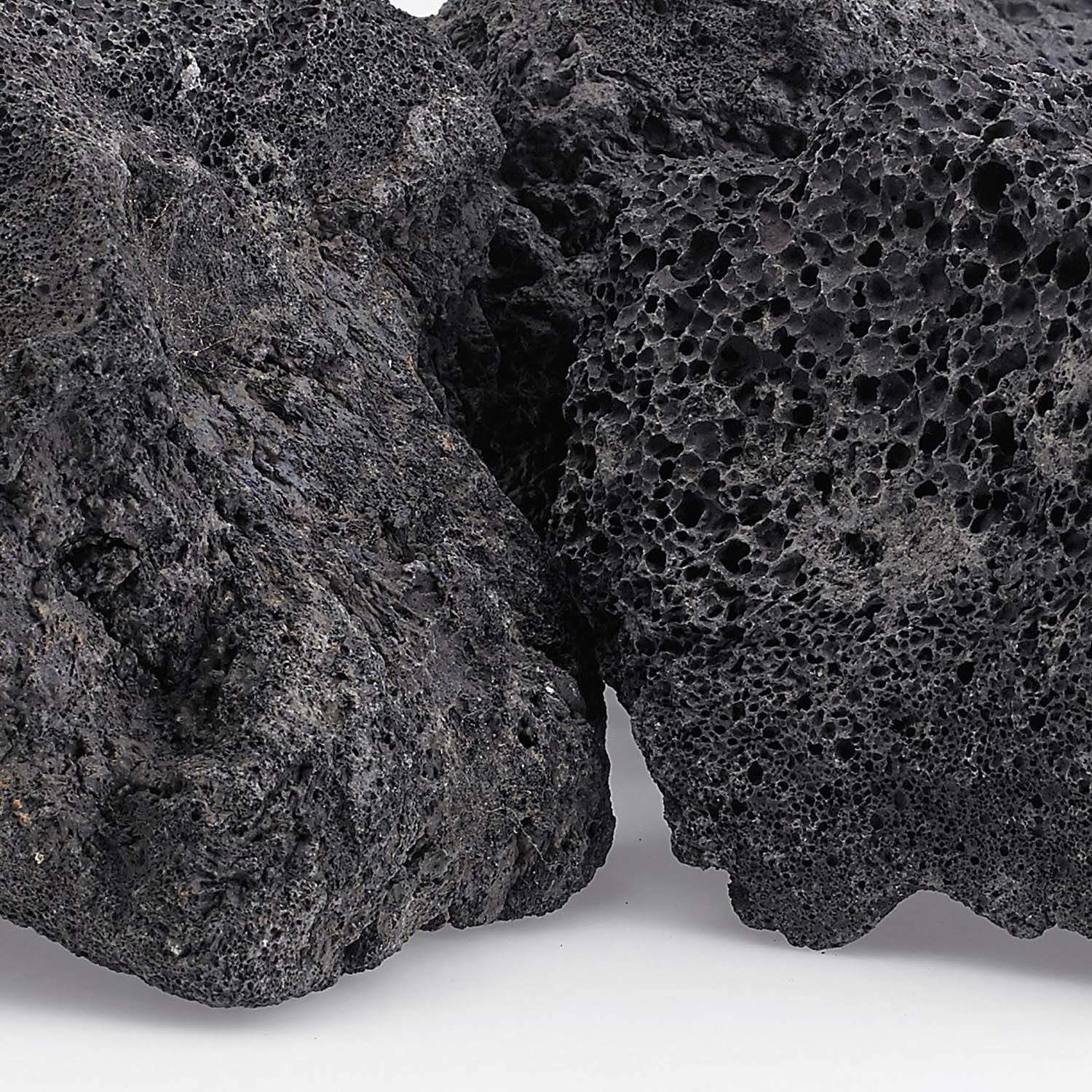 American Fire Glass 10-Pound Black Lava Rock, XXL 4-6 Inch