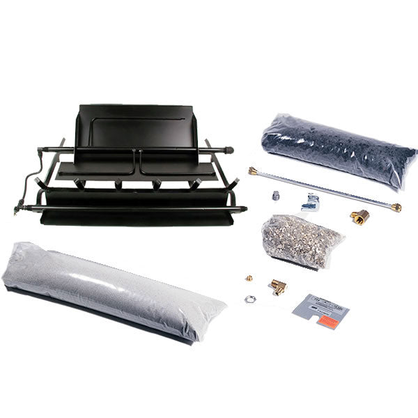Rasmussen LD TimberFire Series Multi-Burner and Grate Kit