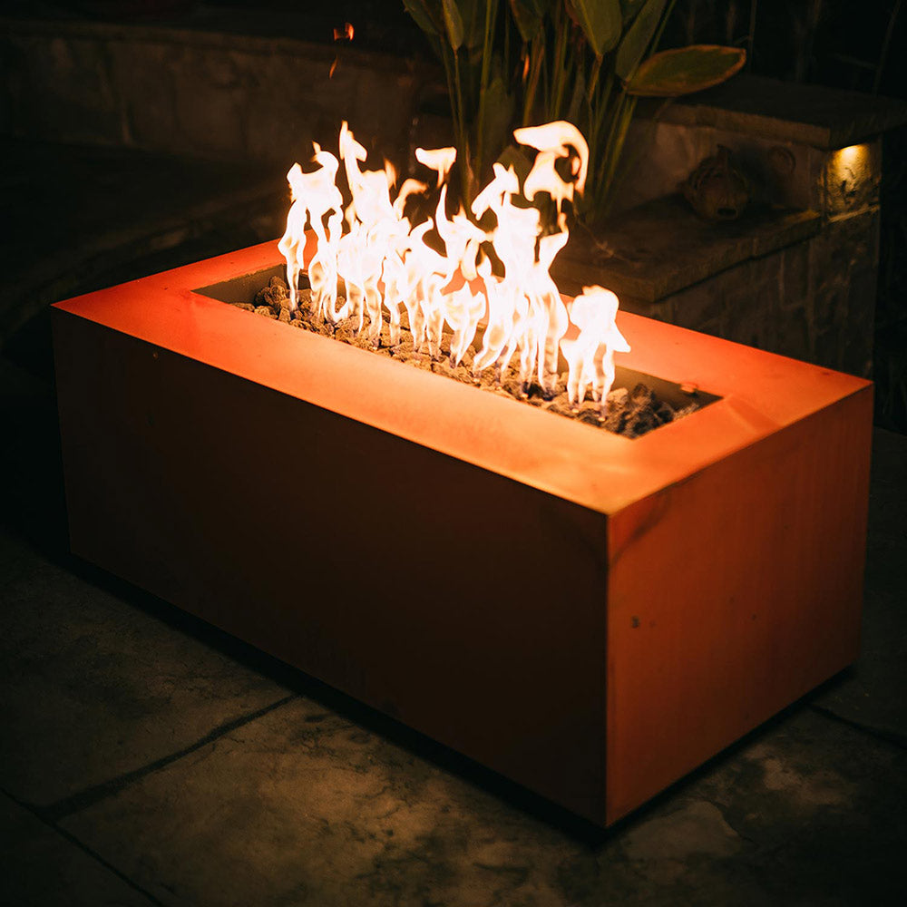 Fire Pit Art Linear 72-Inch Gas Fire Pit