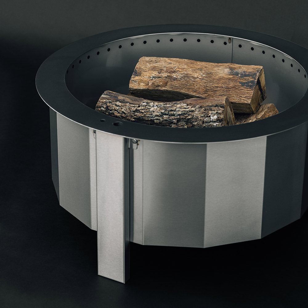 Firegear LUME Multisided Smokeless Wood Burning Fire Pit, 21-Inches