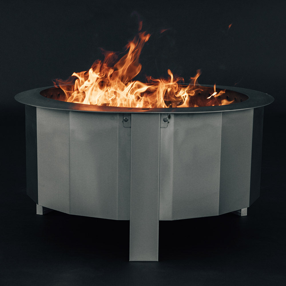 Firegear LUME Multisided Smokeless Wood Burning Fire Pit, 21-Inches