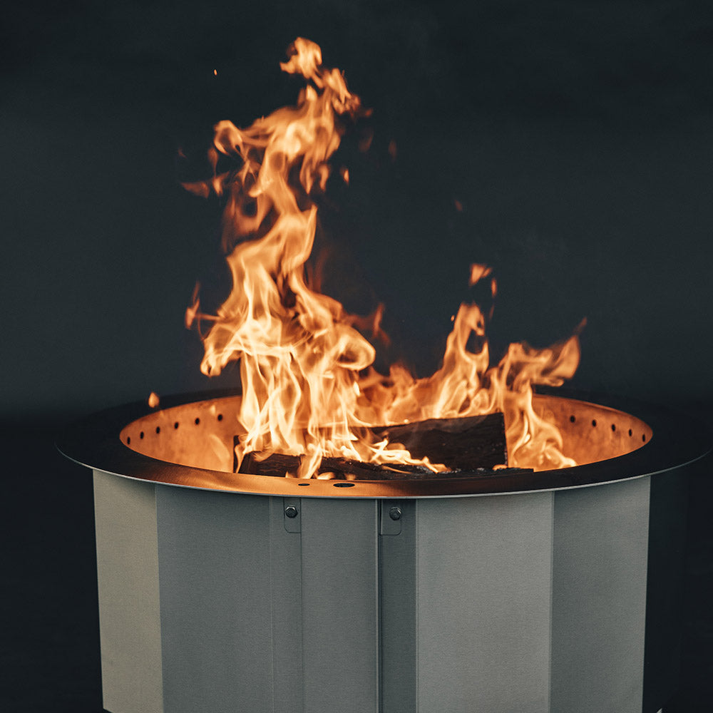 Firegear LUME Multisided Smokeless Wood Burning Fire Pit, 21-Inches