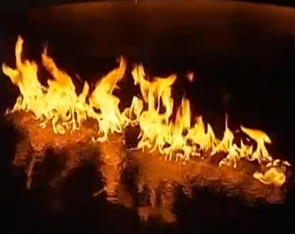 Fire by Design SML Linear "T" Submersible Gas Fire Manifold