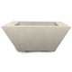 Prism Hardscapes Lombard Concrete Gas Fire Pit, 40x40-Inch