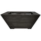 Prism Hardscapes Lombard Concrete Gas Fire Pit, 40x40-Inch