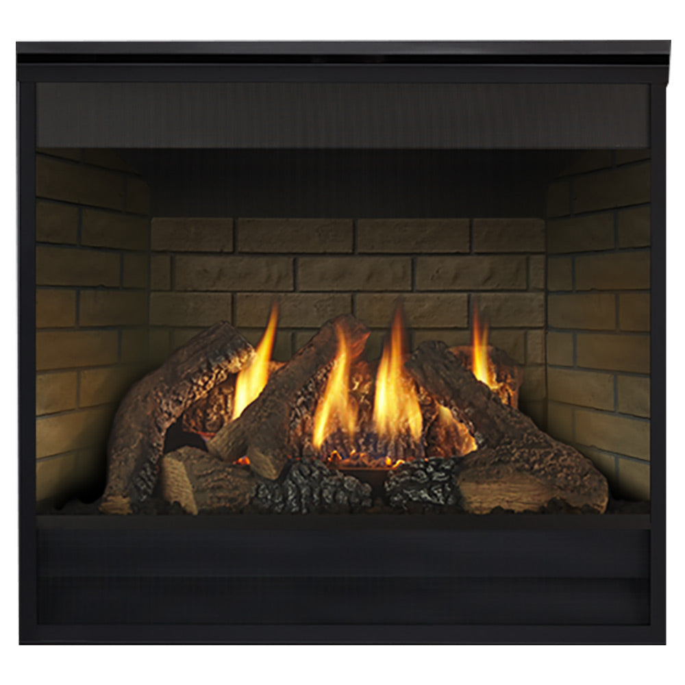 American Fyre Designs Bordeaux 36-Inch Square GFRC Gas Fire Bowl