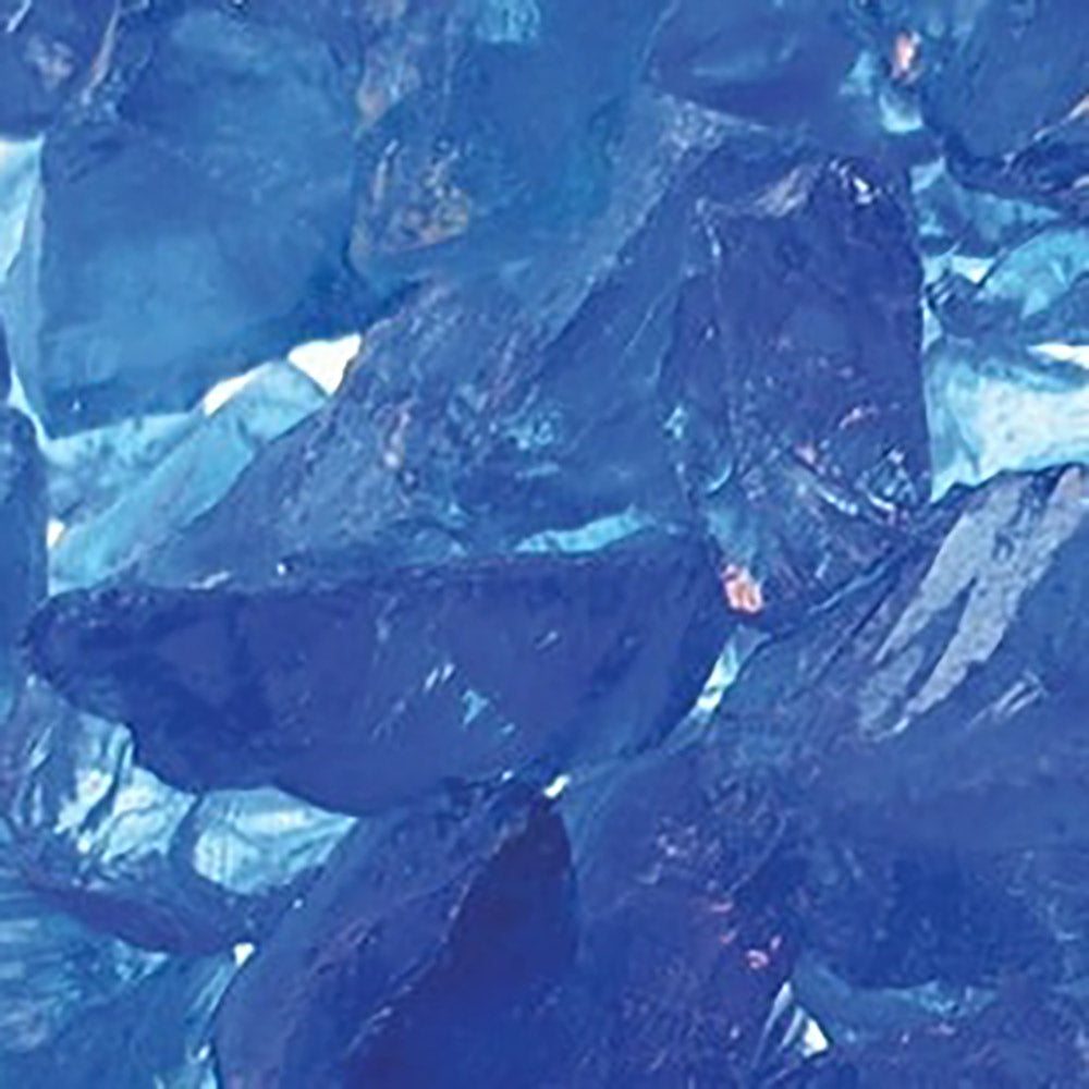 Outdoor Lifestyles Cobalt Fire Glass, 48 lbs