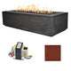 Fire by Design Aura 78-Inch Linear Concrete Gas Fire Table