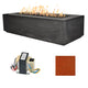 Fire by Design Aura 78-Inch Linear Concrete Gas Fire Table