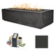 Fire by Design Aura 78-Inch Linear Concrete Gas Fire Table