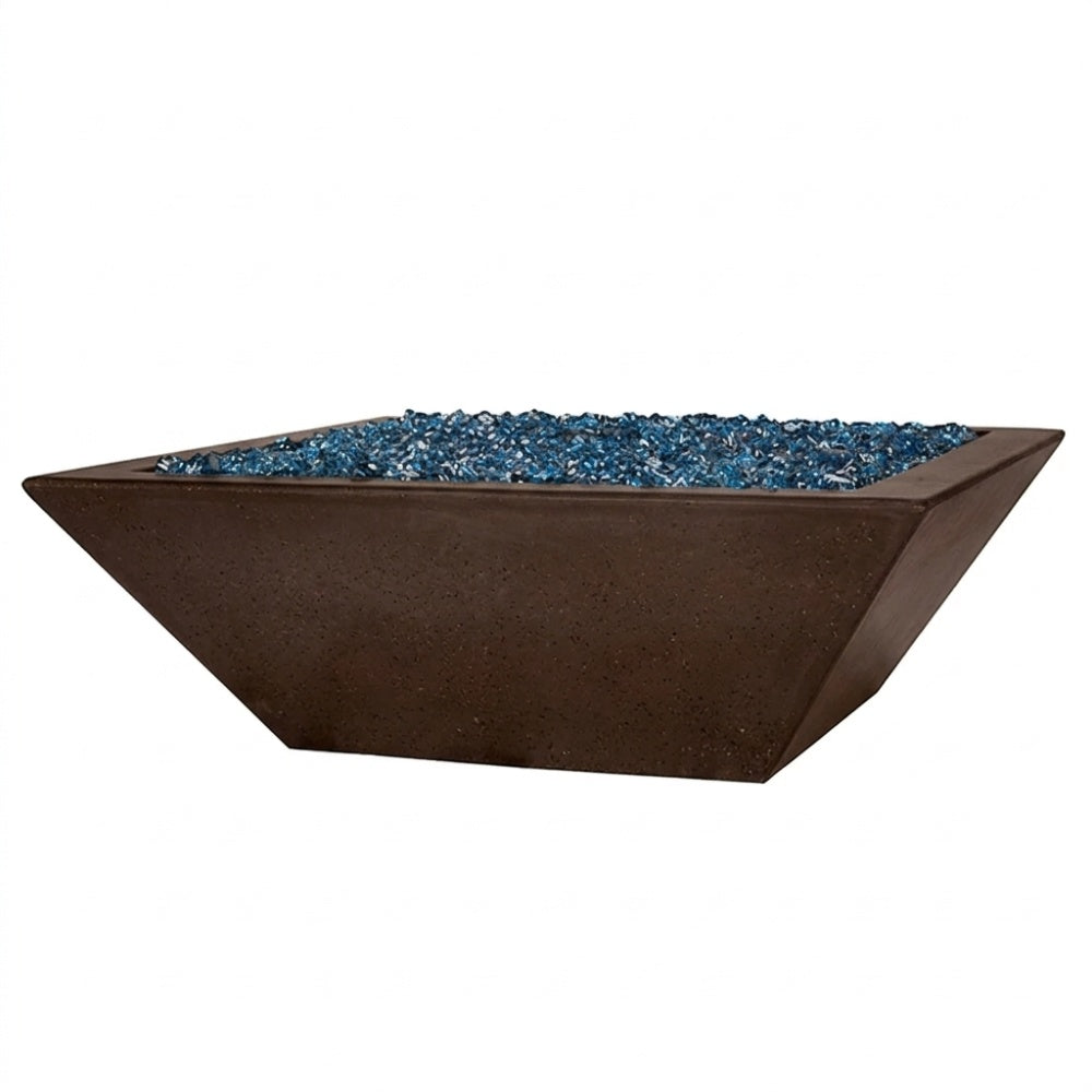 Fire by Design MGAPGLSQFB30 Geo Low Square 30-Inch Fire Bowl