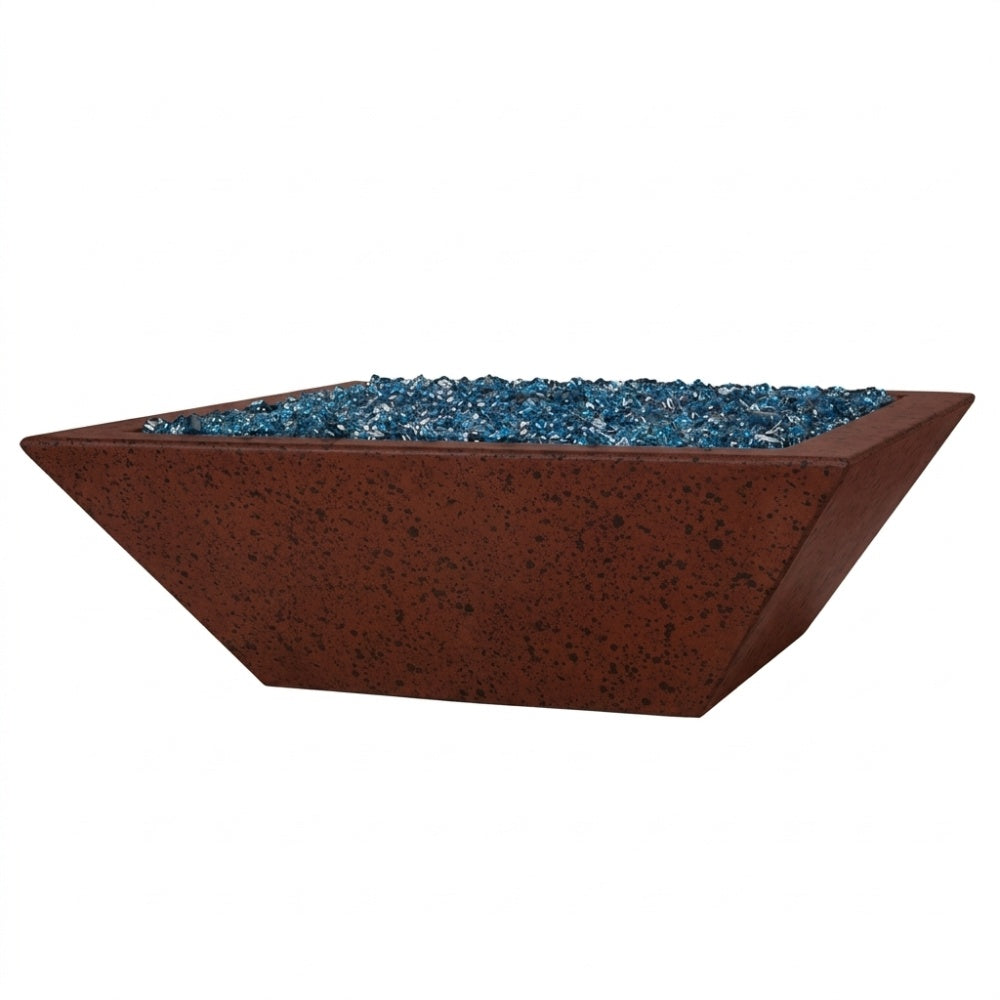 Fire by Design MGAPGLSQFB30 Geo Low Square 30-Inch Fire Bowl