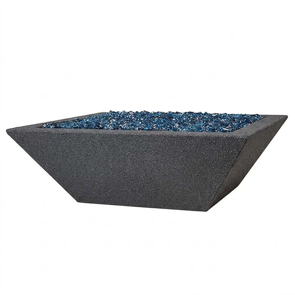 Fire by Design MGAPGLSQFB30 Geo Low Square 30-Inch Fire Bowl