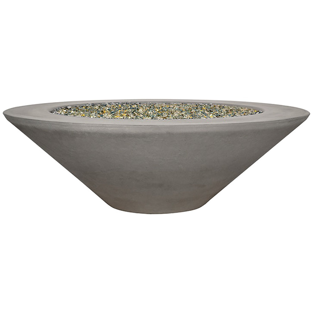 Fire by Design MGAPGREFP48NG Round Geo Essex 48-Inch Fire Pit Table