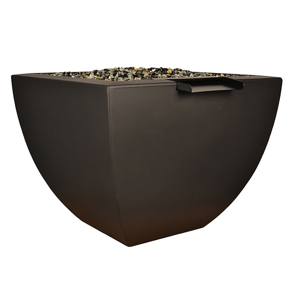 Fire by Design MGAPLSQFWV30 Legacy Square 30-Inch Fire and Water Vase