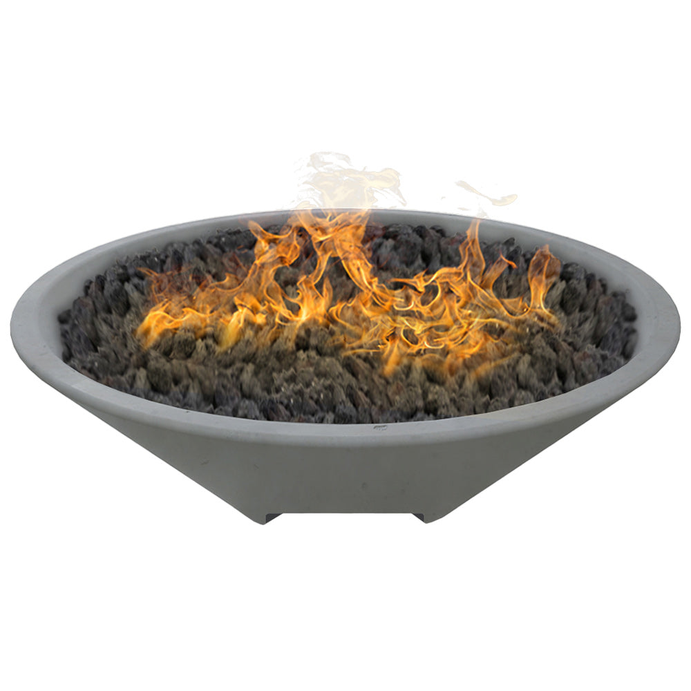 Fire by Design MGROFB3610 Round Oblique 36-Inch GFRC Fire Bowl