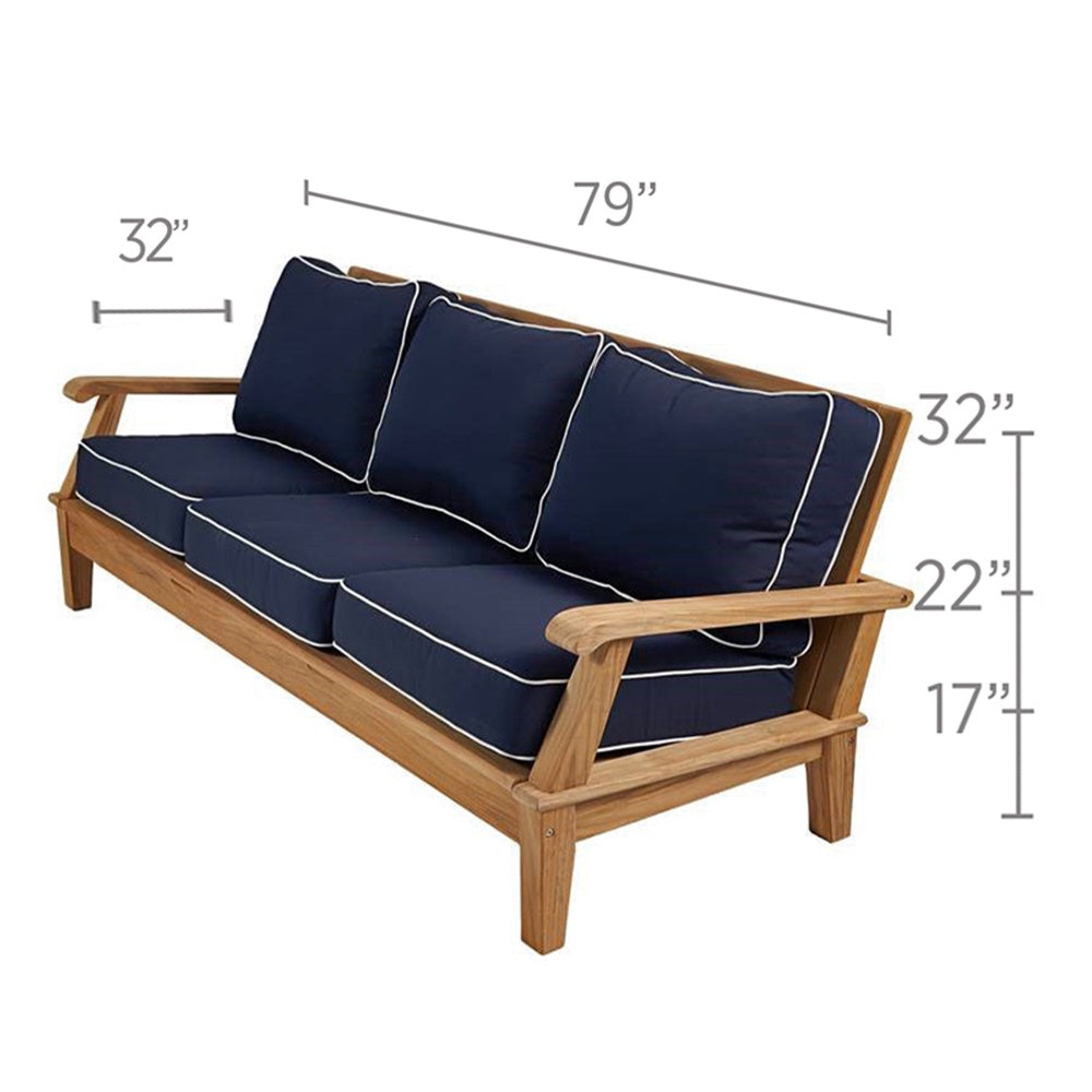 Royal Teak Collection Miami Sofa