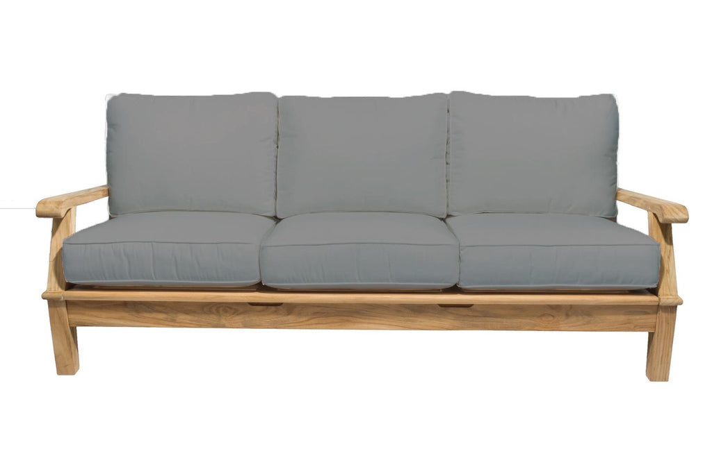 Royal Teak Collection MIA3 Miami Deep Seating Teak Sofa