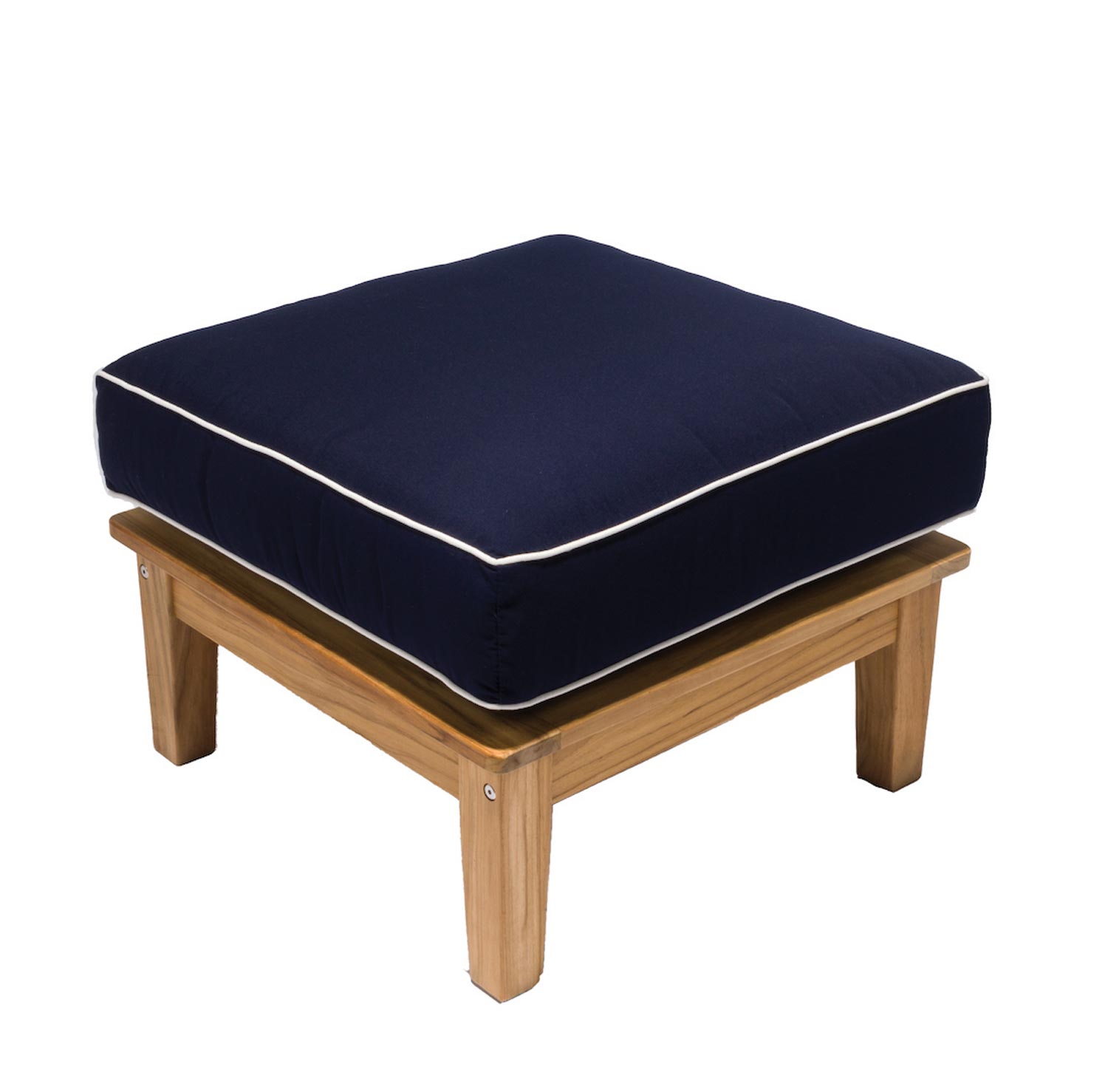Royal Teak Collection MIAOT Miami Deep Seating Teak Ottoman