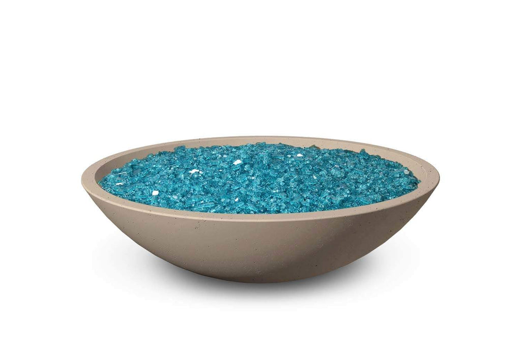 American Fyre Designs Marseille 32-Inch Round GFRC Gas Fire Bowl
