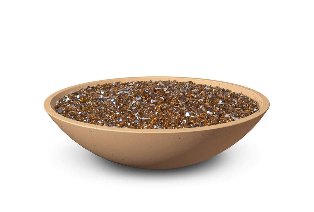 American Fyre Designs Marseille 40-Inch Round GFRC Gas Fire Bowl