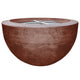 Prism Hardscapes Moderno 3 Concrete Gas Fire Pit, 30-Inch