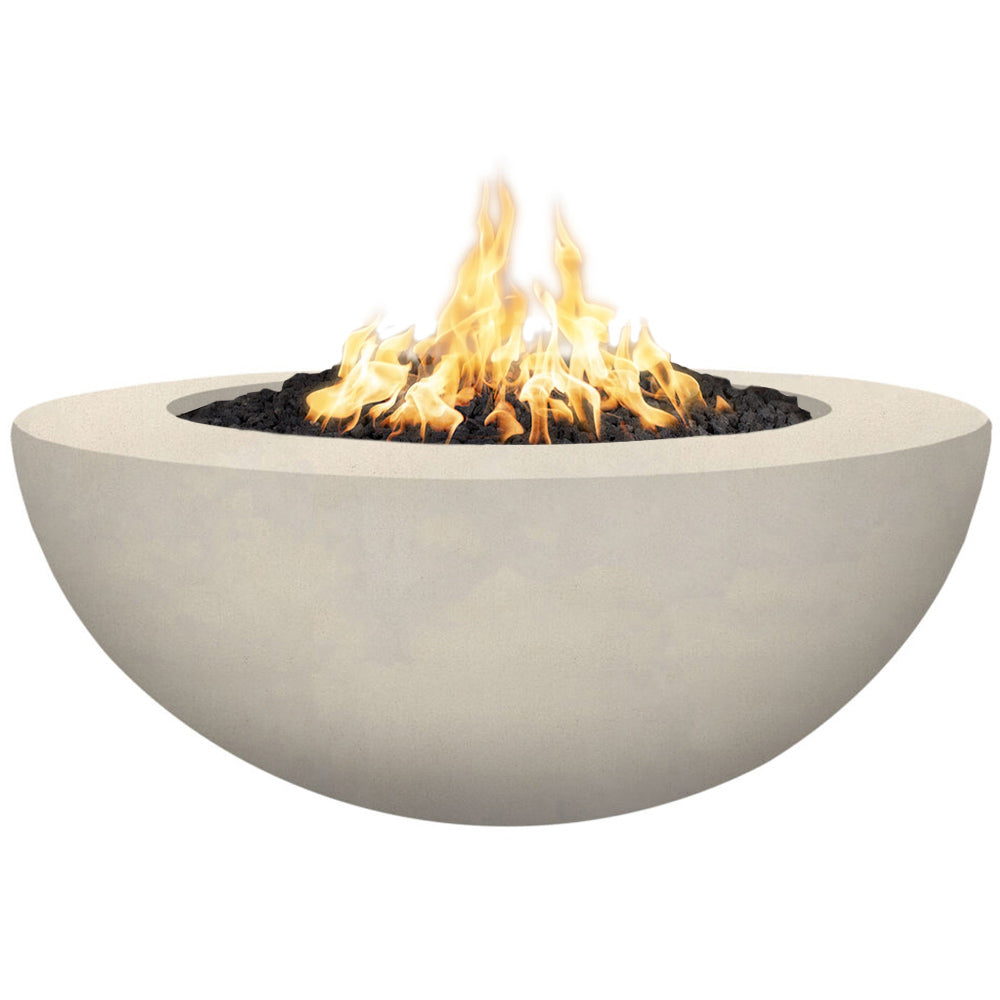 Prism Hardscapes PH-426 Moderno 5 Concrete Gas Fire Pit, 36-Inch